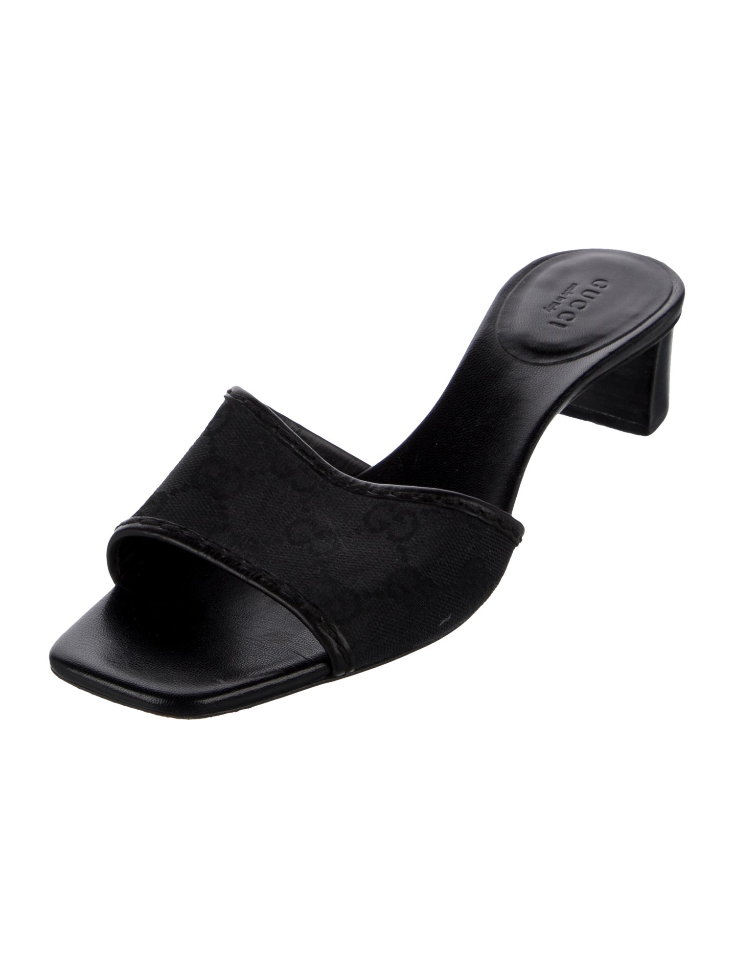 Gucci GG Canvas Canvas Slides